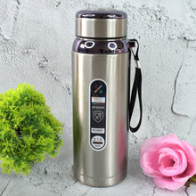 800ml Stainless Steel Water Bottle – Leak-Proof Thermos Flask for Travel, Gym, Office, Home Use (1 Pc)
